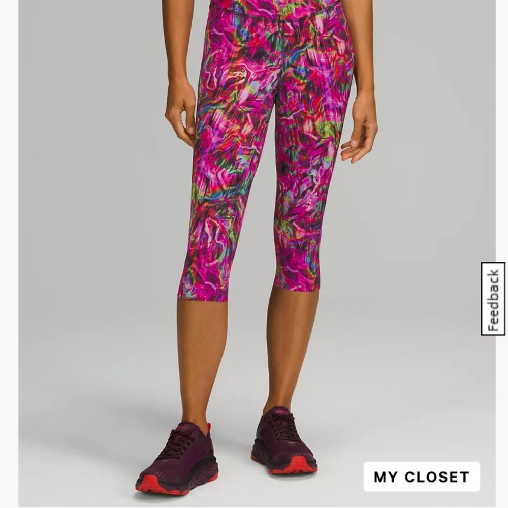 Lululemon Base Pace High-Rise Crop 17” New Without Tags, Size 14